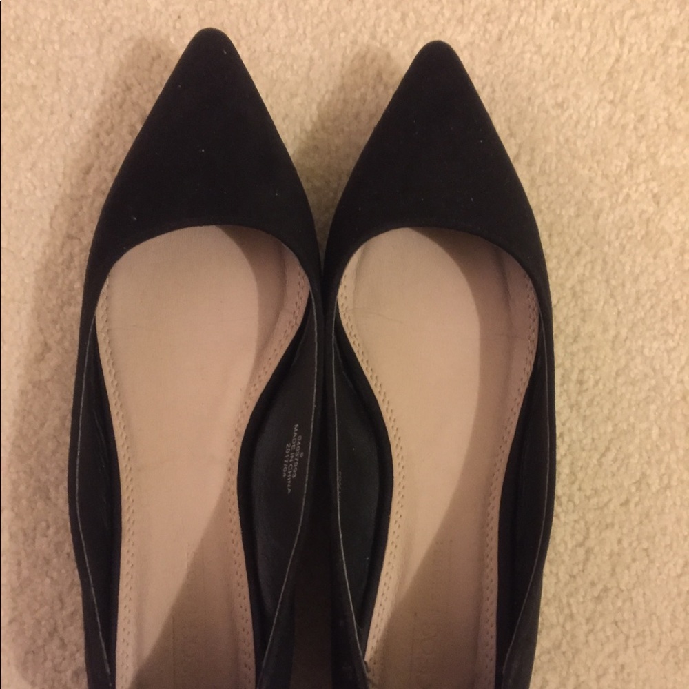Asos black flats